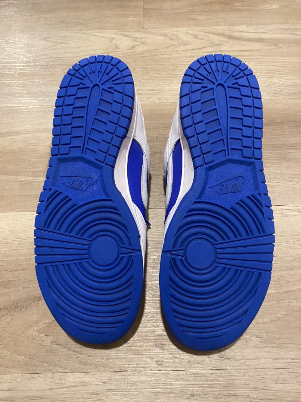 Nike Dunk Low Retro Royal Blue White DD1391-401 Men's Size 9 Excellent Condition - Picture 6 of 14